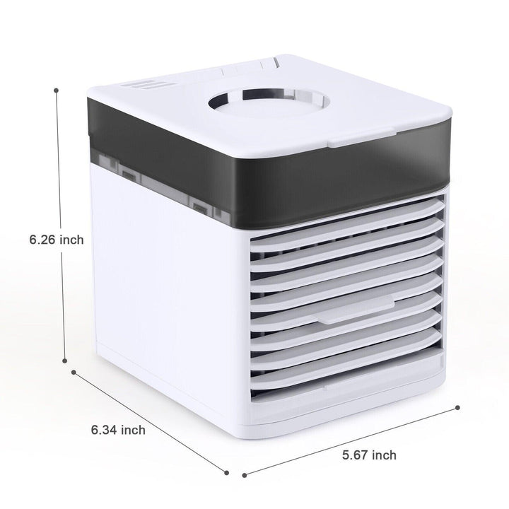4 In 1 Personal Portable Cooler AC Air Conditioner Unit Air Fan Humidifier 4 In 1 Upgraded Portable Air Conditioner Cooling Fan 3 Speed Home Office Tent - Mini Empire